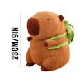 Miniatyrbillede 1 af 2: Fyldt dyr Capybara plys bamse sød kastepude gave Kreativ, sjov, grim og sød dukker.