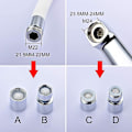 Miniatyrbild 4 av 5: 360 Swivel Kranluftare Dubbelfunktion Kökskranluftare 22mm Hon