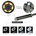 Pikkukuva 4 / 11: 7MM 6 LED Endoskooppi Vedenpitävä Boreskooppi Tarkastuskamera 1.5M