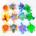 Miniatyrbillede 4 af 4: Kreativt nyhedslegetøj Tpr oppusteligt dyreudluftningslegetøj oppustelig dinosaur bobble bold (tilfældig 5stk)