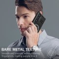 Miniatyrbilde 5 av 5: For Samsung Galaxy S23 Ultra PC+TPU Telefondeksel Magnetisk Fingergrep Kickstand Deksel Black