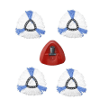 Miniatyrbillede 1 af 5: Reservedele egnet til O- Swivel Triangular Mop Mikrofiber Rengøring Mop Klud