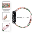 Miniatyrbild 4 av 4: Ersättningsarmband för Garmin Vivoactive 4, 22 mm vattentätt klockarmband i harts Multicolor Style I Garmin Vivoactive 4