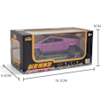 Miniatyrbild 4 av 4: 1:32 Tesla Model X Model 3 Model S Model Y Legering Bilmodell Diecasts Leksaksbil Ljud Och Ljus Barnleksaker För Barnpresenter Pojk Leksak Cybertruck Silver