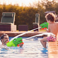 Miniatyrbillede 5 af 5: Vandpistol til børn og voksne, kraftig pistol, kapacitet 1400 ml, rækkevidde 8-10 m, legetøj til have, strand, pool, sommerleg, gave til drenge og piger på 6, 7, 9, 10+ år