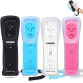 Miniatyrbillede 1 af 2: Wii-controller med Motion Plus / Controller til Nintendo - WELLNGS sort
