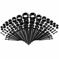 Pikkukuva 2 / 5: Punk Tapers Kit Plugs Stretching Set Tunnel Ears Expansion 50 Pcs