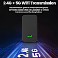 Miniatyrbild 3 av 5: Carlinkit 5.0/4.0/3.0 Trådlös Carplay Adapter Apple Carplay Android Auto Ai Box Smart Car Wifi Bluetooth Auto Connect Plug&play Black