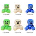 Pikkukuva 3 / 5: Minecraft Creeper -pehmolelut ympäri peliä 23cm green
