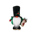 Miniatyrbillede 2 af 5: Julepynt Plys Hat Stående Rudolph Dukke Ansigtsløs Nisse Dukke Forbrugsvarer
