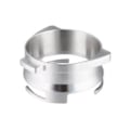 Pikkukuva 1 / 5: Kahvin annostelu suppilo 54mm Espresso kahvi lisävarusteet Annostusrengas Alumiini Metalli Sage Breville Portafilter Musta Kädet Vapaa Silver