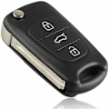 Pikkukuva 2 / 8: 3-painikkeinen avaimenperän kotelo, yhteensopiva Hyundai i20 i30 i35 ix20 ix35 -taittuva kaukosäädin, auton avaimen lisävarusteet