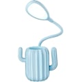 Miniatyrbillede 1 af 5: Skrivebordslampe, genopladelig kaktusformet penneholder læselampe sengebordslampe skrivebordslampe til piger