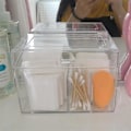 Miniatyrbillede 4 af 5: D Akryl Pads Izer Makeup Stora Box Til Swab/ Blender Izers