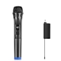 Pikkukuva 1 / 5: Langaton UHF-dynaaminen mikrofoni LED-näytöllä konferensseihin, karaokeen, kotikoneeseen, live-esiintymiseen - musta