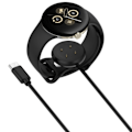 Pikkukuva 2 / 11: Latausteho Kestävä Sopii Pixel Watch 2:lle Magneettinen USB Nopea Latauskaapeli Telakointiasema Älykelloasema - Black Type C