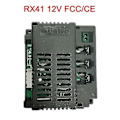 Miniatyrbilde 1 av 5: Elektrisk lekebil for barn med Bluetooth-fjernkontroll, kontroller med myk start-funksjon 2.4g Bluetooth-sender [xc] RX41 FCC