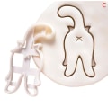 Miniatyrbild 1 av 5: 3 st Kattkakformar Kitty Butt Form DIY Keksform Kakform Bakverk Shytmv C