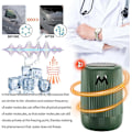 Miniatyrbild 3 av 5: Bärbar bilmikrovågsmolekylär avfrostningsinstrument kraftfull avfrostare fast aromaterapi avfrostningskopp White