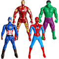 Miniatyrbild 1 av 5: Marvel-figurer Superhjältefigurer 18cm 4st Avengers-figurer Marvel Toy Titan Hero Series