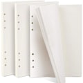 Miniatyrbild 1 av 5: 3-pack prickat papper, 135 ark/270 sidor A5 (21 x 14,2 cm) 6-ring refillable anteckningspapper, A5 planerinsatser påfyllningar prickar rutnät papper