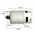 Miniatyrbild 3 av 5: 14,4v 13-växlad motor för Bosch Gsr Gsr14.4-2-li Psr14.4 Li-2 Hållbar borrmotor reservdelar metallkraft reservdelar Cisea tillbehör