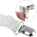 Miniatyrbillede 3 af 5: 12 dele metal suttekæde clips, suttekædeholder sutteklips 20 mm