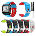 Miniatyrbilde 4 av 5: Silikonreim for Garmin-forerunner 920xt Band Smartwatch Armbåndsløkke Armbånd White Red