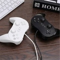 Miniatyrbilde 2 av 3: 2023 Pro Gamepad for Nintendo Wii Andre generasjon Klassisk kablet spill Hvit