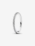 Pandora - Glittrande Ring - Sterlingsilver Circumference: 58mm