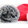 Miniatyrbilde 5 av 5: Vinterlue med øreklaffer for babyjenter og -gutter, søt bjørn, varm beanie-lue, gave
