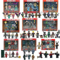 Pikkukuva 2 / 5: Roblox-hahmojen lelut 7-8cm PVC-actionfiguurit lasten kokoelmaan 4 Multicolor