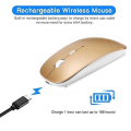 Miniatyrbilde 4 av 4: Gjenladbar Bluetooth-mus -tyrant Gold