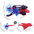Miniatyrbilde 2 av 5: Barne Plast Edderkopp Launcher Hansker Rollespill Hansker Edderkopp Launcher Hansker Pedagogisk Morsomt Leke Sett