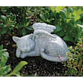 Miniatyrbilde 5 av 5: Katt Engel Kjæledyr Minnesmerke Gravstein Hyllest Statue Katt Statue