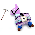 Miniatyrbild 4 av 4: Llama Loot Plysch Lila Häst Spelare Kontor Dock