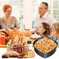 Miniatyrbilde 4 av 4: Non-stick jernkakeform - En kake - Dimensjoner 20*20*6.8 cm - Tåler oppvaskmaskin