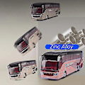 Miniatyrbillede 5 af 5: 1/50 Setra Luksus Bus Legetøjsbil Diecast Miniature Model Tilbage Træk Lyd & Lys Lærings Samling Gave Til Dreng Børn Double-decker Bus5