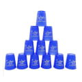 Miniatyrbild 3 av 4: Speed Stacks | Officiell Sport Stacking Set - 12 Koppar För Hastighetsträning Resepartyspel A Blue