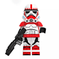 Miniatyrbillede 4 af 5: 8 stk./sæt Star Wars Darth Vader figurer Minifigur Samlet Mini Byggeklodser Legetøj Gaver