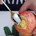 Miniatyrbillede 4 af 4: Grapefrugt ske, 2-pak, 7 tommer, sølv