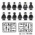 Miniatyrbillede 3 af 4: Sæt med 22 Minifigurer Militær Serie Skurk Mini Figurer Byggeklodser Legetøj