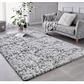 Miniatyrbillede 1 af 5: Super blød vinter varm tyk tæpper til stue plys tæppe børn soveværelse fluffy gulv hjem indretning shaggy måtte fløjl tæppe 40X60cm light grey
