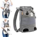 Ryggsäck för husdjur, justerbar ryggsäck för katt och hund