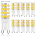 G9 LED-lampa - 5W - Varmvit - 3000K - 10-pack