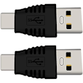 Miniatyrbild 3 av 5: Typ-c hane till USB3.0 hane adapter USB C till USB A 5g 3a omvandlare, USB 3.1 Am till Cm stödjer datasynkronisering och laddning, lämplig för mobiltelefon