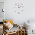 Miniatyrbild 4 av 5: Baby Crib Mobile Birds & Clouds Felt Nursery Ceiling Decoration For Girls & Boys Grey & White