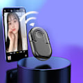 Miniatyrbillede 2 af 5: Mini bærbar til frisk farve Unikt udseende 2 stk Q03 Selfie Bluetooth-kompatibel