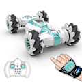 Pikkukuva 1 / 5: Rc-tempputyöauto, 2,4 ghz:n 4wd-kauko-ohjattava auto, katso eleohjausanturiauto Aespa