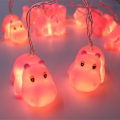 Miniatyrbillede 1 af 5: 1,5 m 10 LED Dinosaur-lysstreng Batteridrevet LED Feelyssstreng Lys til Halloween Jul Thanksgiving Hjem Fest Børn Børneværelse